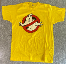Ghostbusters 80s Screen Stars 50/50 Single Stitch Yellow Shirt L True Vintage picture