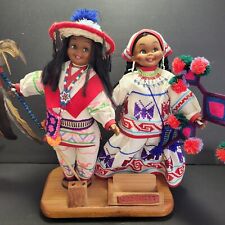 Huichol Doll Folk Art Vintage Native Nayarit Mexico Design 14