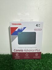 Toshiba Canvio Advance Plus 4TB Ext USB 3.0 Portable Hard Drive *NEW & SEALED* picture