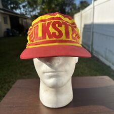 VINTAGE Hulk Hogan Cap Hat Mens One Size Red Yellow WWF Painter Wrestling picture