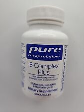 Pure Encapsulations Vitamin B-Complex Plus 60 Capsules Exp 4/26 picture