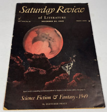 Saturday Review of Literature Magazine Dec.24, 1949 Science Fiction & Fantasy picture