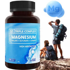 Bio Triple Magnesium Complex, 300mg of Magnesium Glycinate 90 capsules -US Stock picture