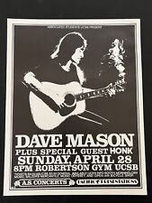 Dave Mason Honk UC Santa Barbara 1974 Original Concert Poster AOR picture