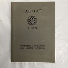 Jaguar E Type Series I 3.8 Litre NOS Owners Manual Unissued picture