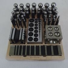 New 41-PC Jewelers Dapping Block Set Metal Forming Tool Goldsmith Silversmith  picture