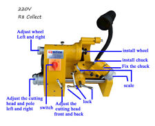 TECHTONGDA 220V R8 Collet Grinder Sharpener Cutter Grindering Machine picture