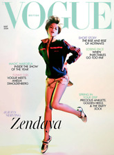 British Vogue UK Magazine May 2024 Always Serving Zendaya picture