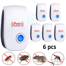 6 pcs Ultrasonic Pest Repeller Control Electronic Repellent Mice Bug Rat Reject picture