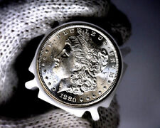 1880-s Blast White Unc Morgan Silver Dollar from a Original Roll Will Grade Out picture