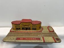 Vintage 1930's Marx Tin Litho Union Station Train Depot  picture