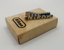 ⭐Super rare⭐[Unused] Nikon Tie Pin Silver From JAPAN picture
