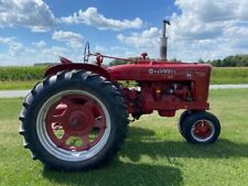 1949 Farmall M IH REPAINTED tractor Runs & Drives Great Fenders Hitch PTO lights picture