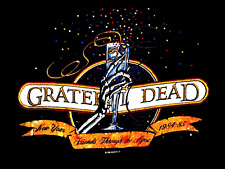 Grateful Dead Shirt T Shirt Vintage 1984 1985 New Years Eve Champagne FLD GDP L picture