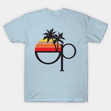 Ocean Pacific T-Shirt Surfing Fashion Summer Vacation Sea Marine Vintage picture