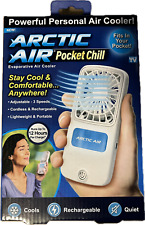 Arctic Air Pocket Chill Personal Air Cooler Powerful 3-Speed Rechargeable Fan picture