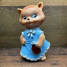 Vintage 1960s Combex Rubber Fox 6.25” Squeaky Toy #1434 Made In England Squeaks picture