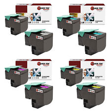 8Pk LTS C540H2KG C540H2CG C540H2MG C540H2YG Remanufactured for Lexmark C540N picture