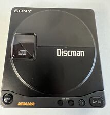 Sony D-9 Discman Mega Bass Vintage CD Compact Disc Player. Tested Works.no Chord picture