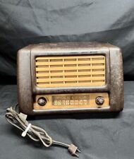 Vintage Tele-Tone AM Radio SOLD FOR PARTS ONLY NOT WORKING SEE PICTURES. picture
