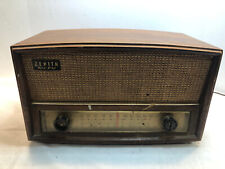 Vintage MCM 1960s Zenith AM/FM Tube Radio G730 - Works - Parts or Repair picture