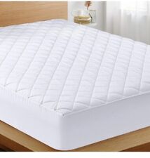 Quilted Fitted Mattress Pad (California King) - Elastic Fitted Mattress Prote... picture