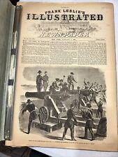 Frank Leslie’s Illustrated Newspaper Civil War 1861 - 1862 Reissue 108 Issues picture