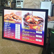 A1/A2/A3/A4 Advertising Display Sign LED Restaurant Light Box  Led Menu Board picture