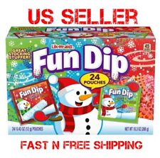 Fun Dip Candy Holiday Variety Pack Holiday Candy Christmas Stocking Stuffers 24 picture