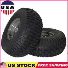 Craftsman Riding Mower Tires Rim Size 6 in Pack of 2 Load Capacity 400 Lb Steel picture