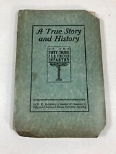 Vintage Civil War Book True Story History 53RD Illinois Infantry H.E. RANSTEAD picture