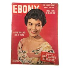 VTG Ebony Magazine December 1958 Jackie Gleason's 'Billboard Girl' No Label picture
