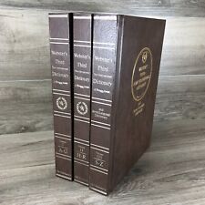 Vintage Webster’s Third New International Dictionary Volume 1-3 Merriam-Webster  picture