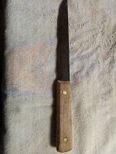 Vintage Forgecraft HI-CARBON Carbon Steel 6” Boning Knife Wood Handle - USA picture