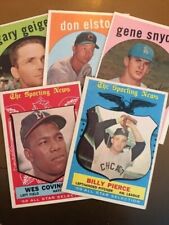 1959 Topps Baseball Singles - 507-572 High Numbers - Pick Your Card  -- picture