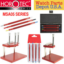 Horotec MSA05 Swiss Made Watchmaker HAND REMOVERS / SETTING Tools for Repairs picture