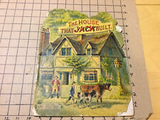 Vintage Original -- 1891 THE HOUSE THAT JACK BUILT -- McLOUGHLIN BROS. die cut picture