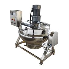 Jacketed Kettle 26.5Gallon Commercial Cooking Jacketed Kettle 220V Uniform Heat picture