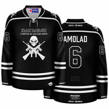 Iron Maiden A Matter of Life and Death Black Hockey Jersey picture