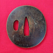 Unsigned sword tsuba japanese sword antiques from japan picture