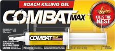 COMBAT MAX Roach Killing Gel Syringe Indoor / Outdoor Source Kill Bait NEW picture