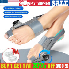 Adjustable Treatmedy Bunion Fix Toe Valgus Orthosis Leather No Tighten picture