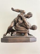 Vintage Austin Productions, 1972 Bronze Sculpture, The Wrestlers picture