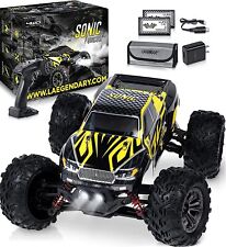 Laegendary Sonic 4x4 RC Car, 1:16, Brushed Motor, Up to 25 Mph - Black/Yellow picture