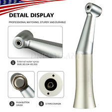 New NSK Style Contra Angle DENTAL Slow Low Speed Handpiece E Type Push picture