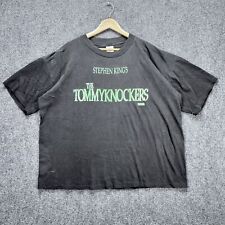 Vintage Stephen King Shirt Mens XL Black The Tommyknockers 90s Horror Scary picture