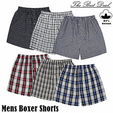 3-12 Pcs For Mens Boxer Shorts Trunk Briefs Classic Underwear Cotton Size S-2XL picture