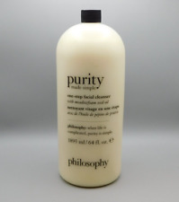 Philosophy Purity Made Simple One-Step Facial Cleanse 64 oz New SEALED picture
