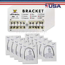 Dental Orthodontic Braces Brackets Metal Mini MBT Roth.022 Hook345/Arch Wires picture