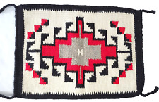 Southwestern Mexican Aztec Center Table Mat Placemat Wall Hanging Black Red picture